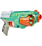 NERF Elite Disruptor Dynamic Green Dart Blaster, Rotating Drum, Slam Fire, Outdoor Toys, Easter G...