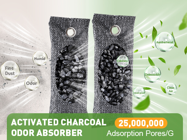 Bamboo charcoal bag