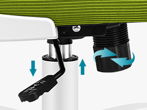 Tiltable and Rocking Backrest