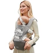 SEEDNUR Baby Carrier, 6-in-1 Ergonomic Baby Carrier Newborn to Toddler, Safety-Certified Infant T...
