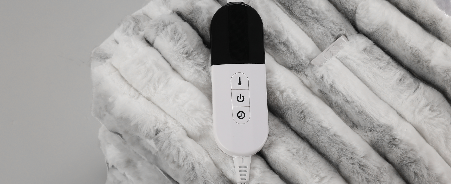 Heated Blanket Throw Size, 50&amp;#39;&amp;#39; X 60&amp;#39;&amp;#39;