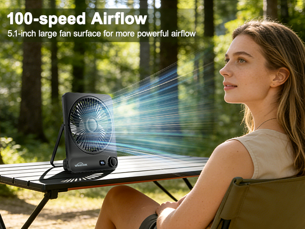 fan desk battery mini small cooling quiet outdoor desktop ventilador ac office