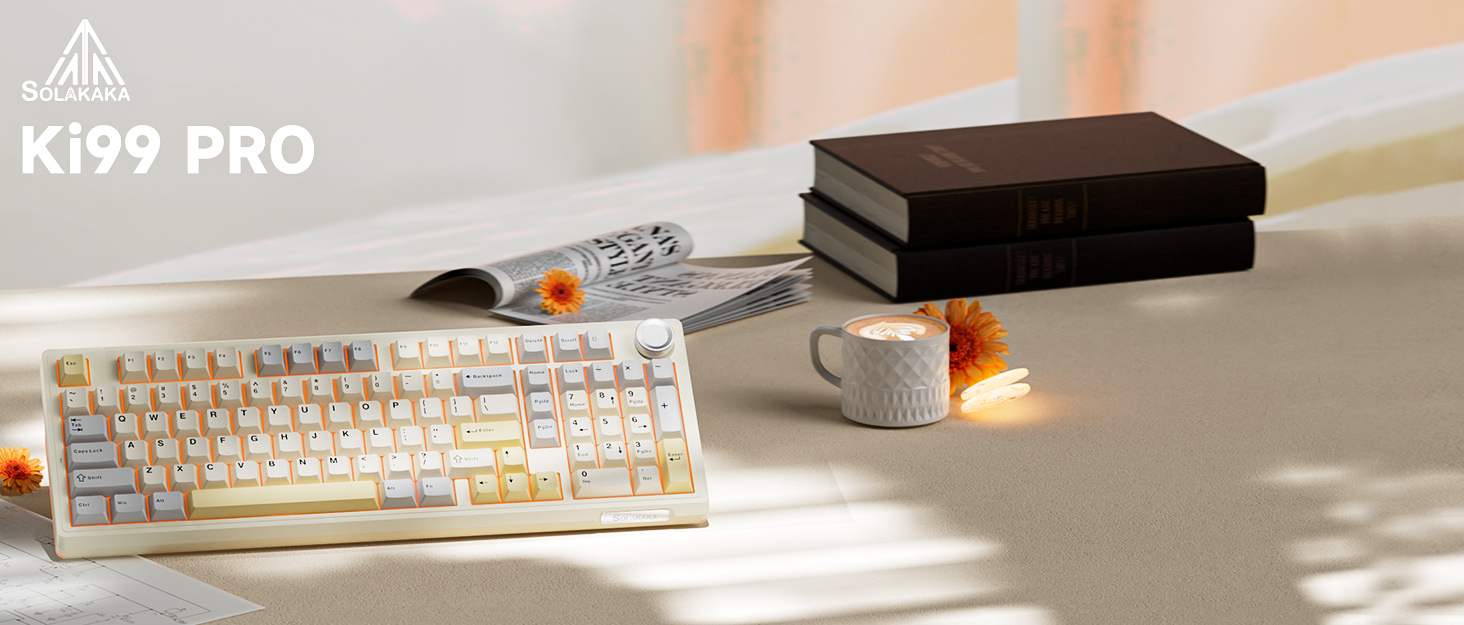 SOLAKAKA KI99 pro mechanical keyboard