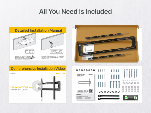 flush tv wall mount