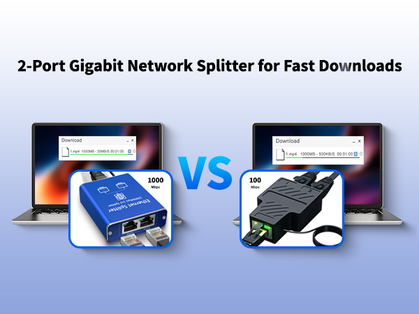 network splitter high speed 1000Mbps