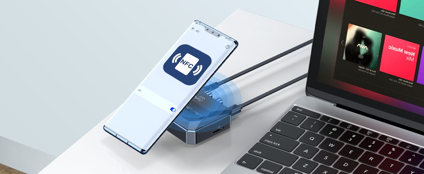 bluetooth NFC receiver