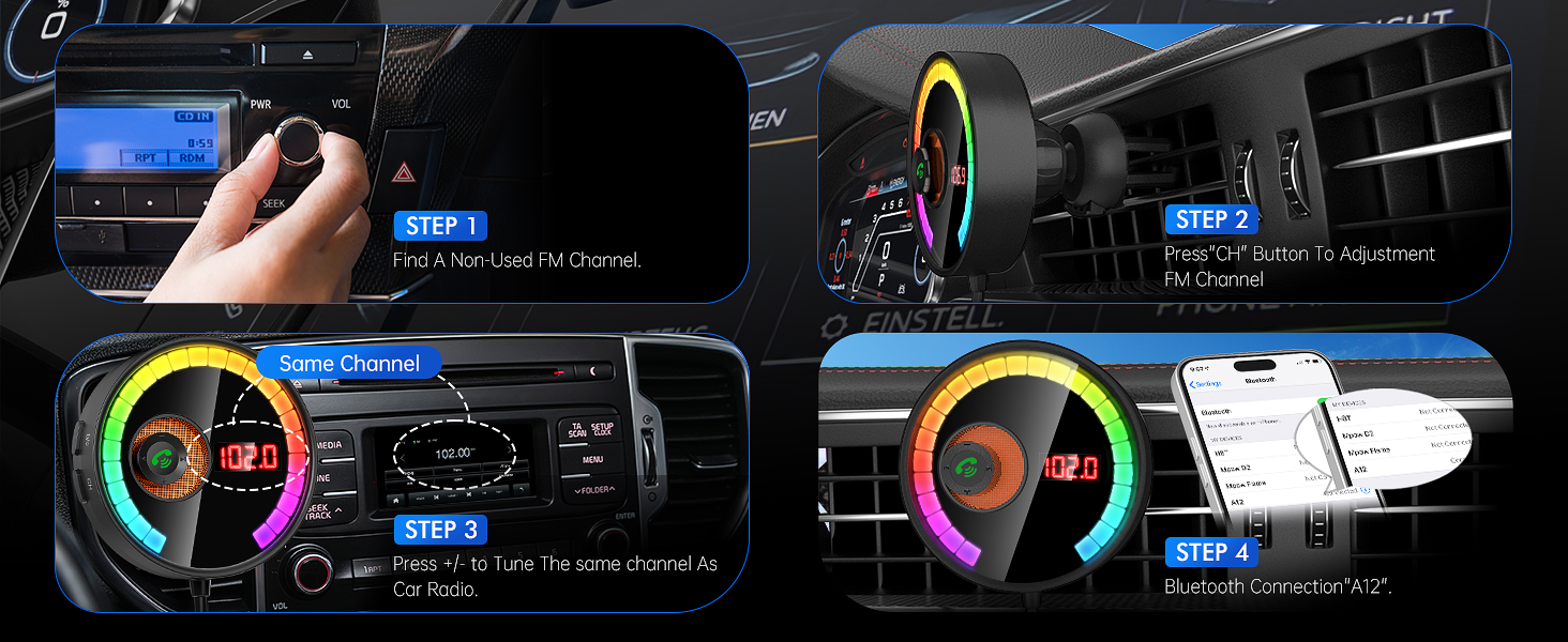 bluetooth aux adapter for car