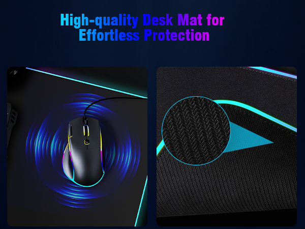 RGB Gaming Mouse Pad Wireless Charging