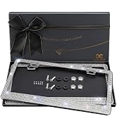 XCLPF Bling License Plate Frame for Women, 2PCS Rhinestone License Plate Frames| Over 1200 pcs14 ...