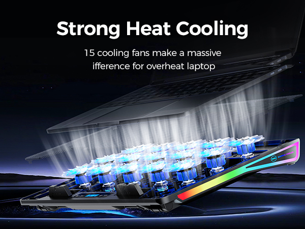 Heat cooling laptop