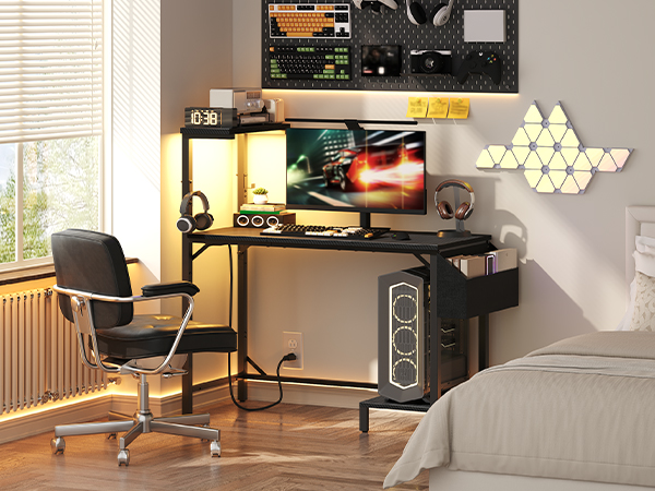 MAHANCRIS Gaming Desk, Computer Desk