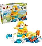 LEGO DUPLO Town 3 in 1 Animals on Wheels Building Toy - Learning Play Set for Toddler Boys & Girl...