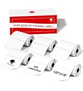 Phomemo 1.97"x1.18"(50x30mm) Label, 6 Rolls M110/M110S/M120/M200/M220 Thermal Paper - Multi-Purpo...