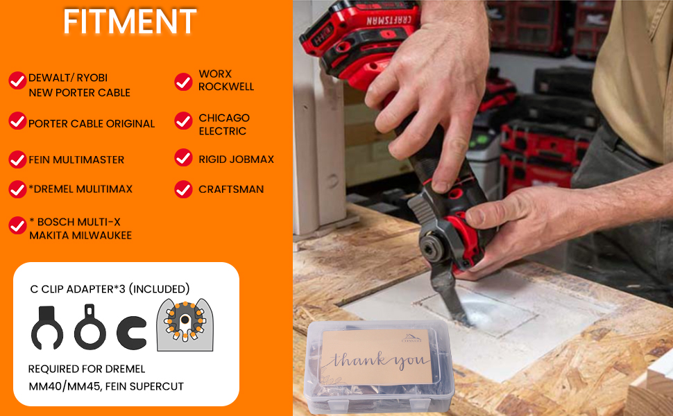  Multitool Oscillating Saw Blades