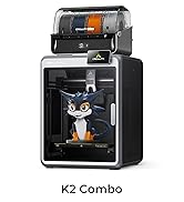 Creality K2 Combo 3D Printer, Multicolor Printing with CFS, Max 600mm/s Printing Speed, Smart Aut...