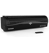 Vornado TRANSOM Window Fan with 4 Speeds, Remote Control, Reversible Exhaust Mode, Weather Resist...