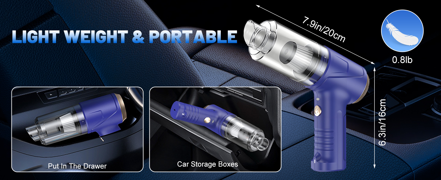 Handheld Cordless Car Vacuum