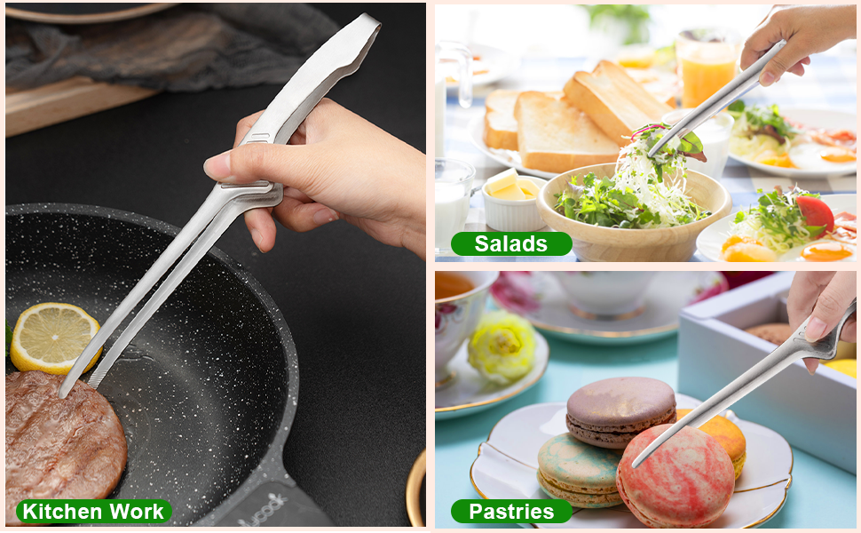 Stainless Steel Grill Tongs