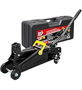 BIG RED AT820014SB Torin Hydraulic Trolly Service/Floor Jack with Blow Mold Carrying Storage Case...