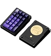 FKZ Stars21 Mechanical Number Pad,VIA/QMK Programmable Macro Numpad Aluminum CNC Gasket Hot Swapp...