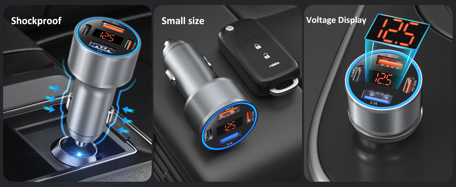 car lighter usb adapter