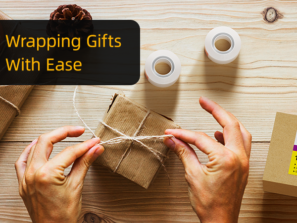 wrapping paper tape