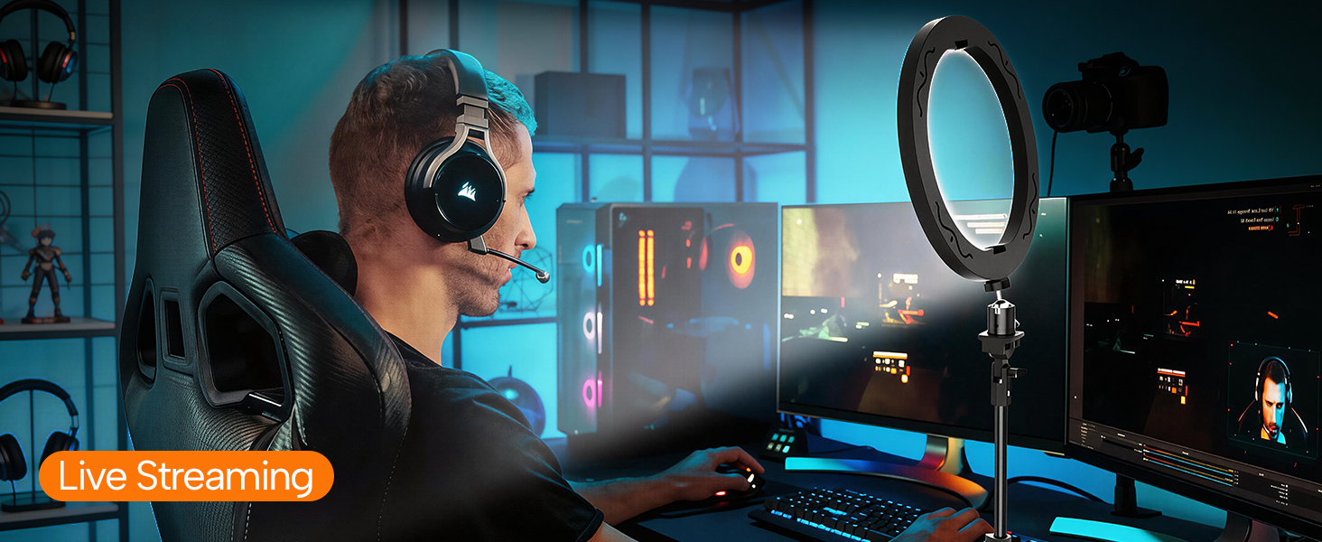 ring light with stand