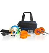 Jonard Tools TK-605 Cable Pulling Kit - Complete Cable Management Kit, Includes Cable Tie Straps,...
