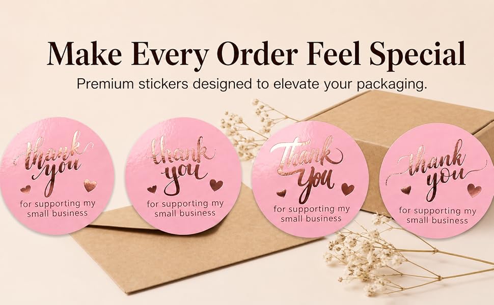 thank you for supporting my small business