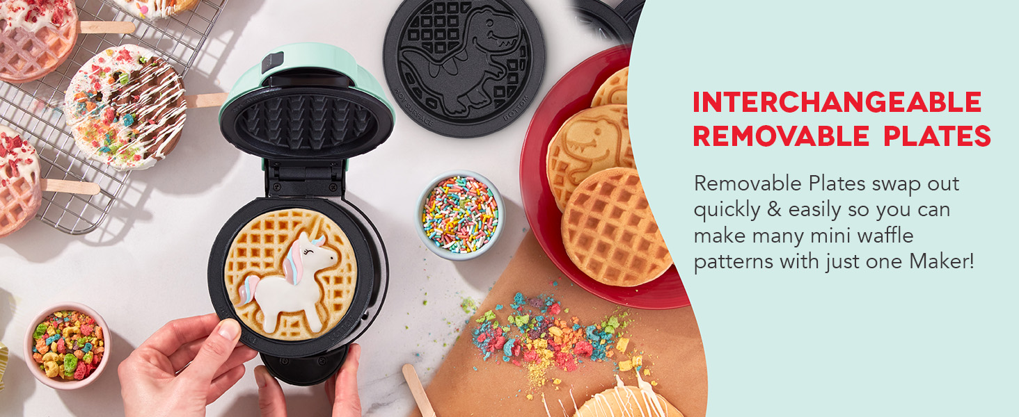 Interchangeable Removable Plates