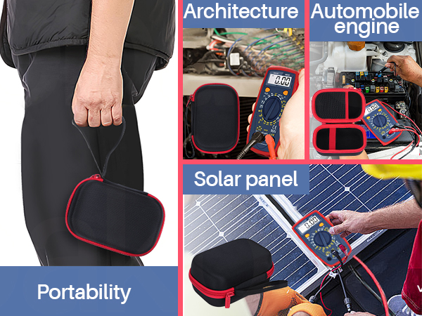 AstroAI AM33D Digital Multimeter Case