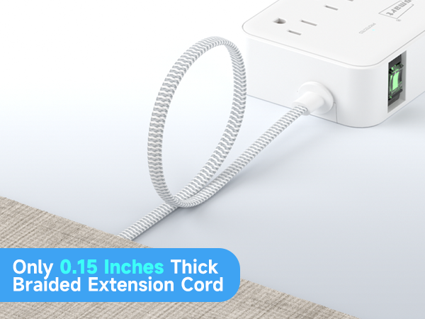 FLAT EXTENSION CORD