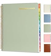 SUNEE Teacher Planner 2026-2027 Academic Year with 7 Periods, Jul 2026 - Jun 2027 Lesson Planner ...