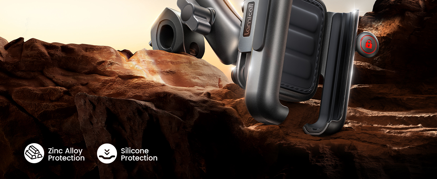 phone mount for motorcycle