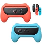 FASTSNAIL Grips for Nintendo Switch2 (2025)/Switch&amp;OLED Joy-Con, Wear-Resistant &amp; Anti-Slip Contr...