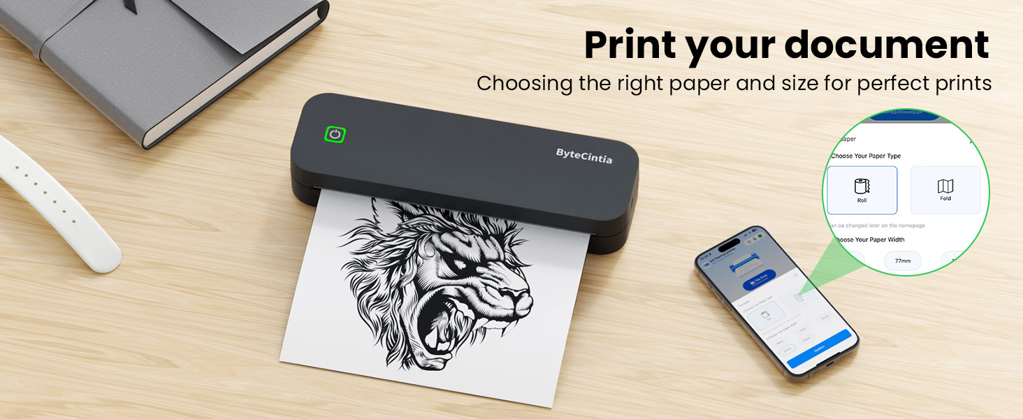 Portable Printer for Travel