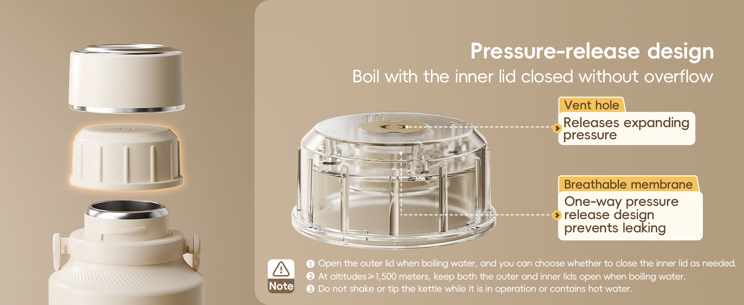 portable kettle for hot water
