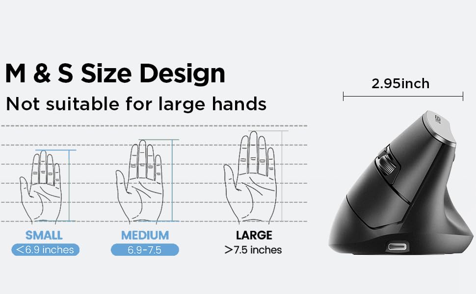 Suitable for small and medium-sized hands