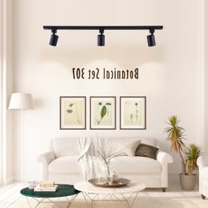 mirrea 6 Pack LED Track Lighting Heads Compatible with Single Circuit H Type Track Lighting Rail