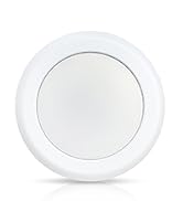 ECOELER 6 Inch 5000K Dimmable Aluminum Baffle White Trim LED Disk Light, 16.5W,1000lm Day Light L...