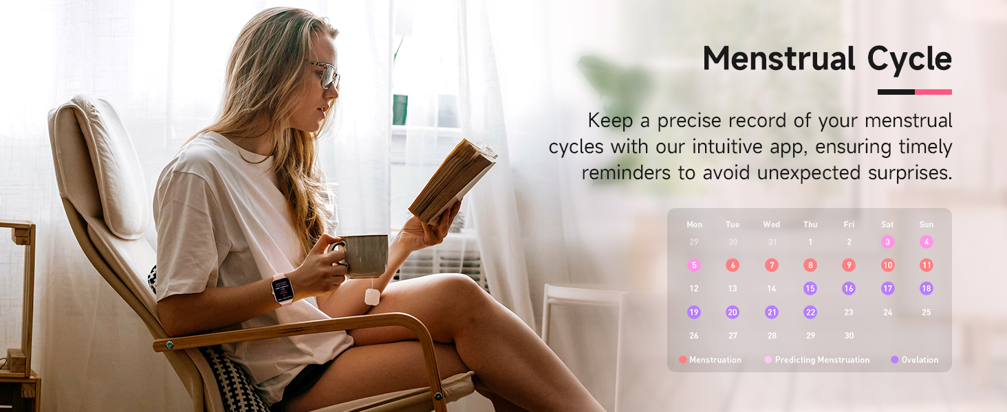 1.8" Smartwatch with Heart Rate/SpO2/Sleep Monitor, 100+ Sports Mode