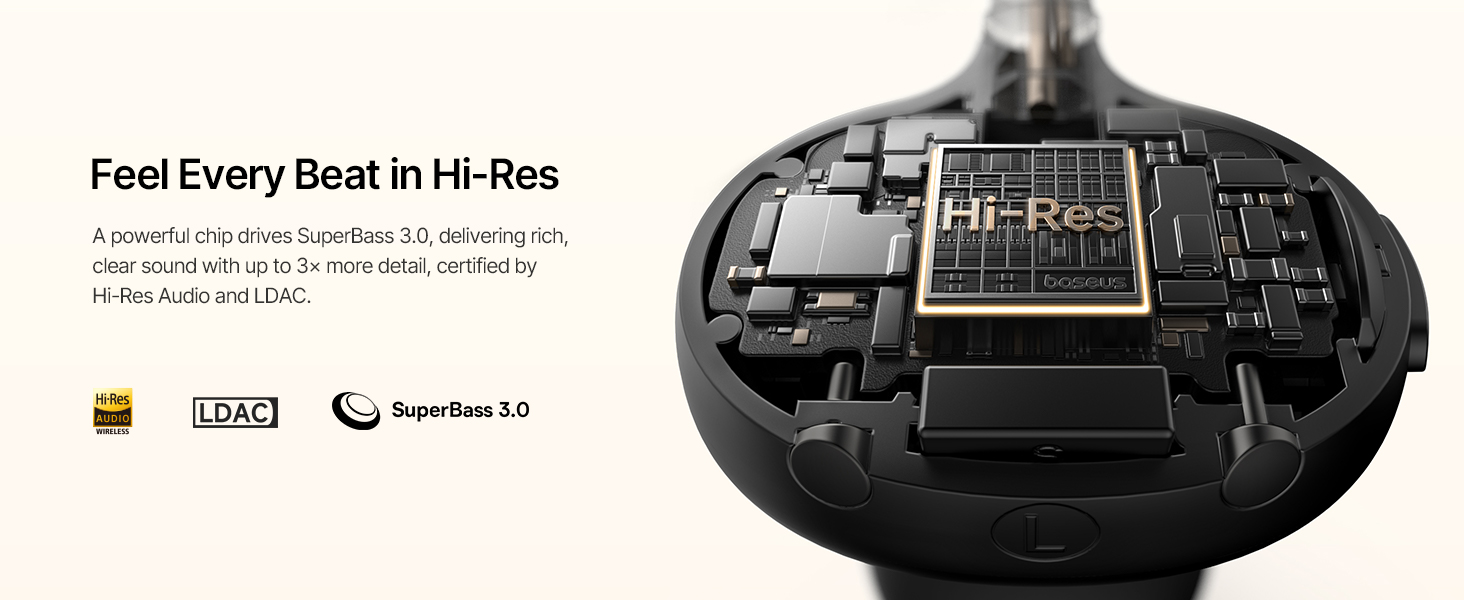 Earbuds with Hi-Res Audio and LDAC