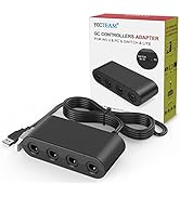 Y Team Controller Adapter for Gamecube, Compatible with Nintendo Switch, Super Smash Bros Switch ...