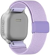 MAKCPOIMER 1/3 Pack Kid's Nylon Watch Band Compatible with Gabb Watch 3e/3/2/1, 20mm Stretchy Str...