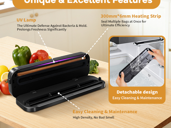 detachable easy to clean