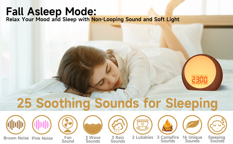 sunrise alarm clock wake up light