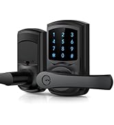 Hidalife Keyless Entry Door Lock, Smart Locks for Front Door, Keypad Door Knob with Handle, Touch...