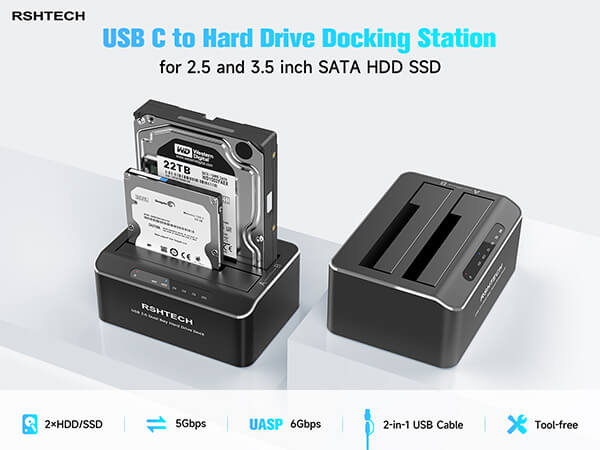 usb c hard drive dock
