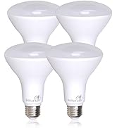Bioluz LED 4 Pack 90 CRI BR30 LED Bulbs Dimmable 7.5W = 65 Watt Replacement 2700K Warm White 650 ...