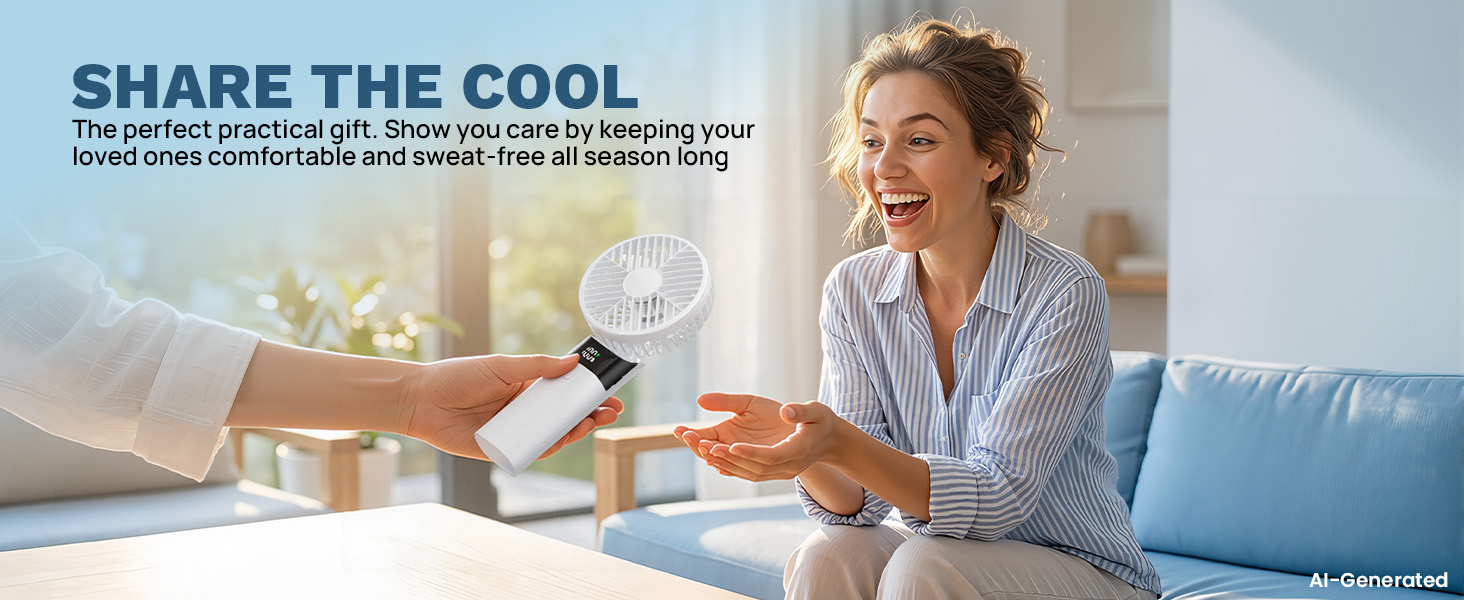 Handheld Fan Rechargeable